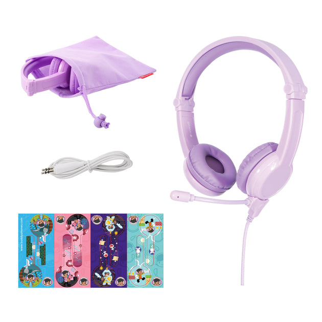 Gamer girl headphones online with mic